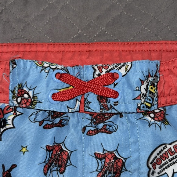 DISNEY MARVEL KID BOY YOUTH SPIDER-MAN SWIMMING SWIM TRUNKS - (RUNS SMALL) - Picture 8 of 10